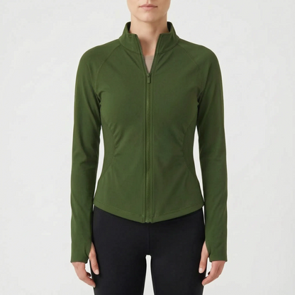Long-Sleeved Activewear Jacket -  Belinda