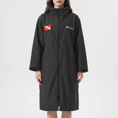 Long-Sleeved Changing Robe - Mantora