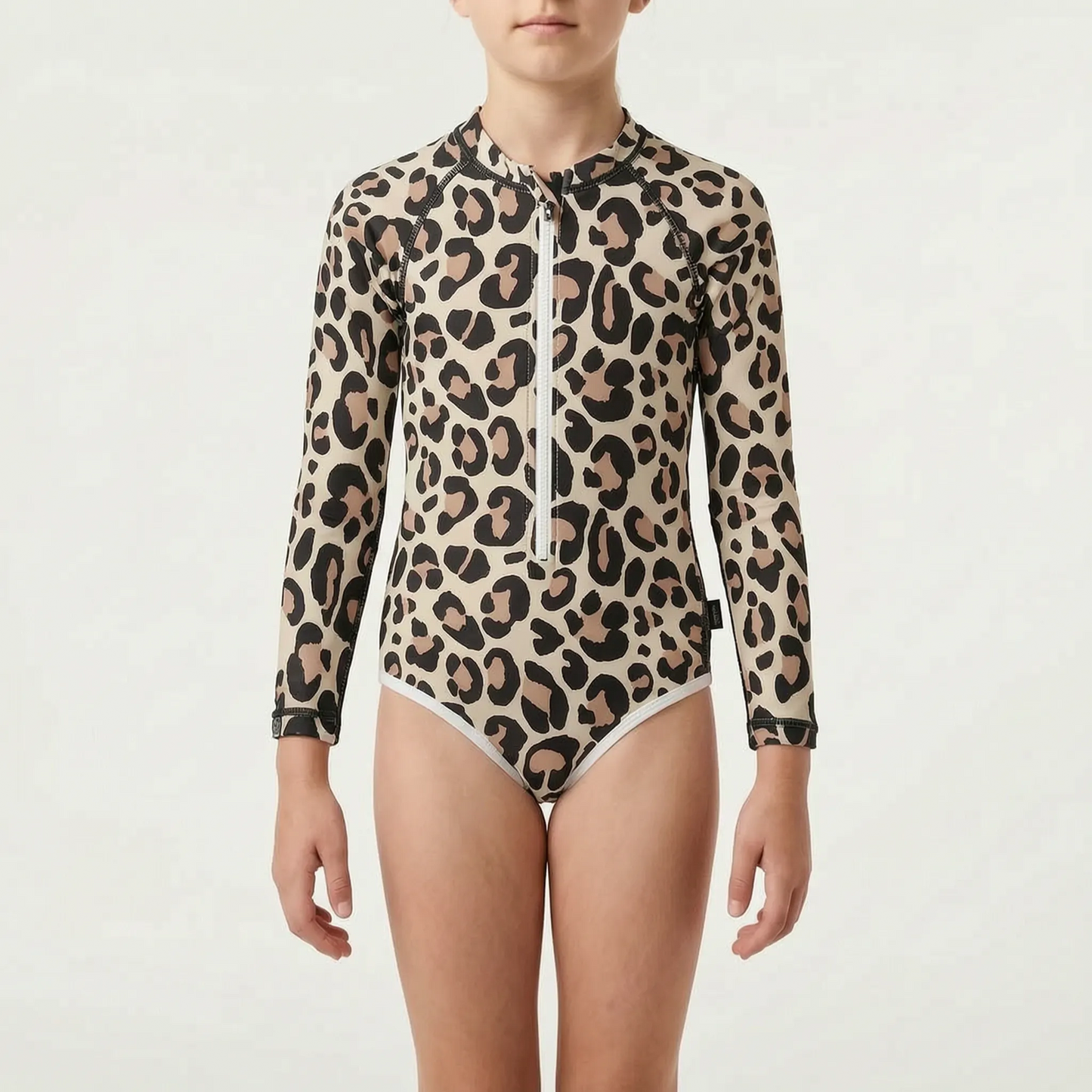 Long-Sleeved Children's Swimsuit - Pebblekin