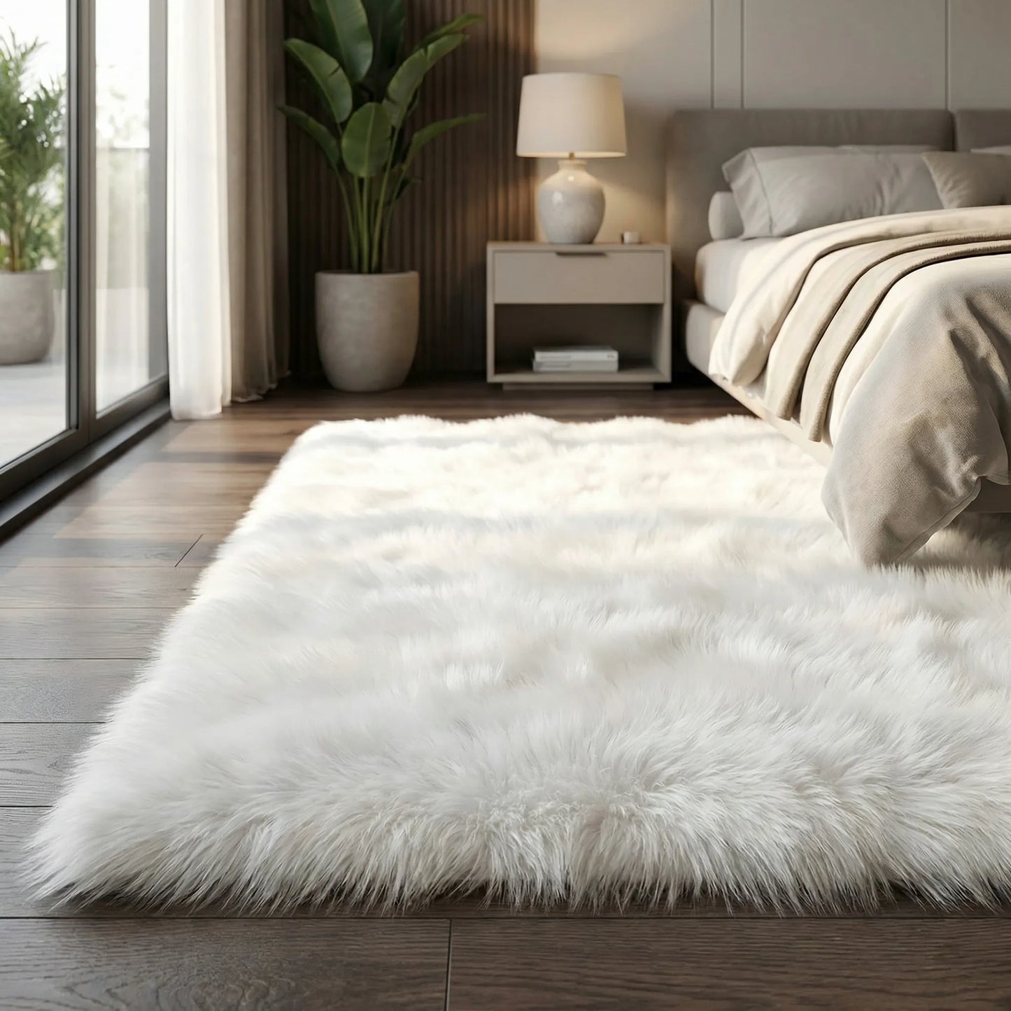Long Pile Bench Runner - LuxeFurra