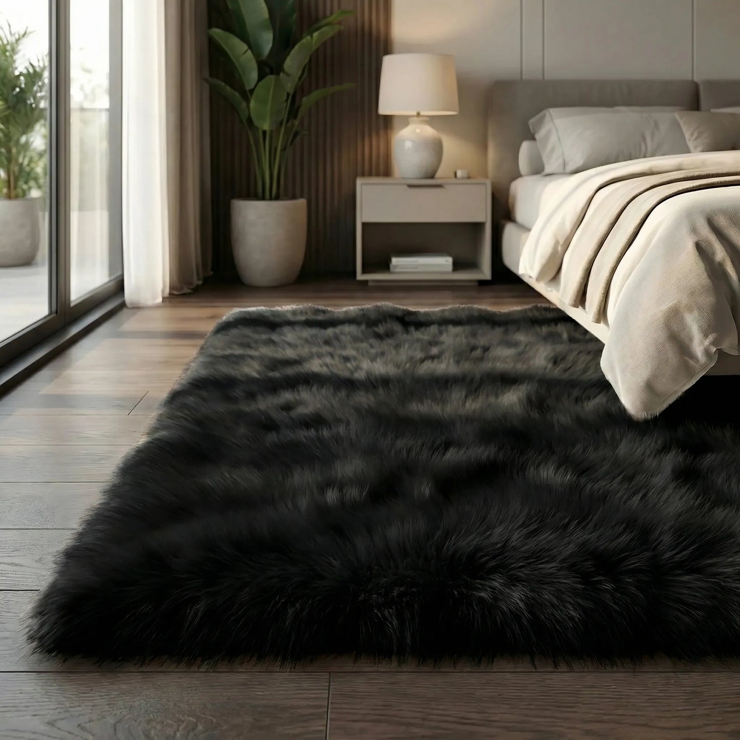 Long Pile Bench Runner - LuxeFurra