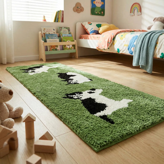 Long Runner Bedroom Rug - RolliPaw