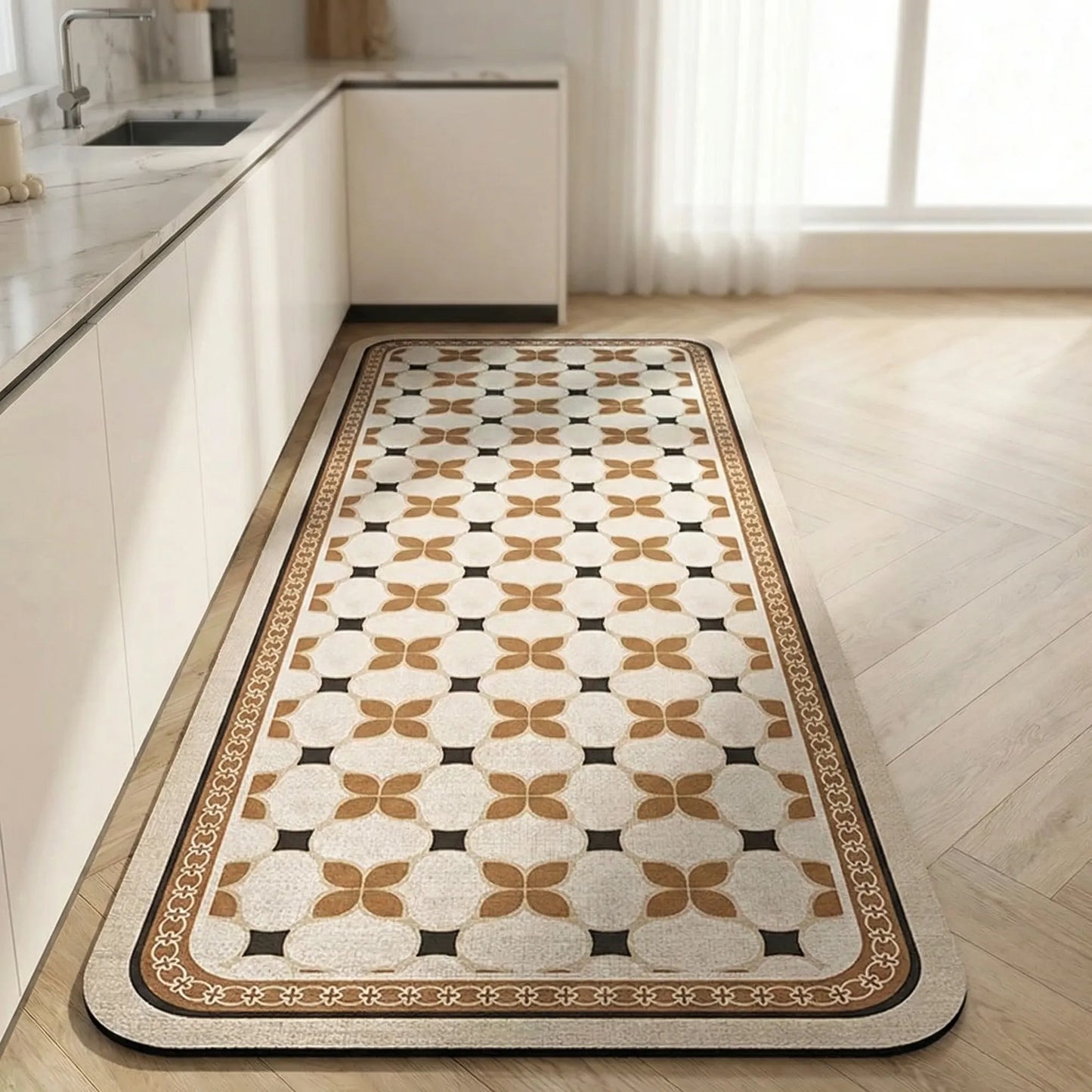 Long Runner Kitchen Rug - Tilefloora