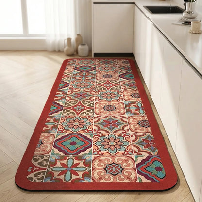 Long Runner Kitchen Rug - Tilefloora