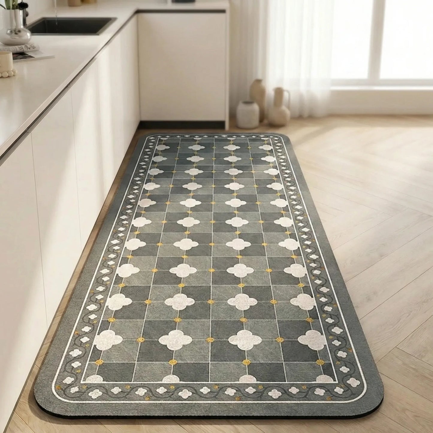 Long Runner Kitchen Rug - Tilefloora