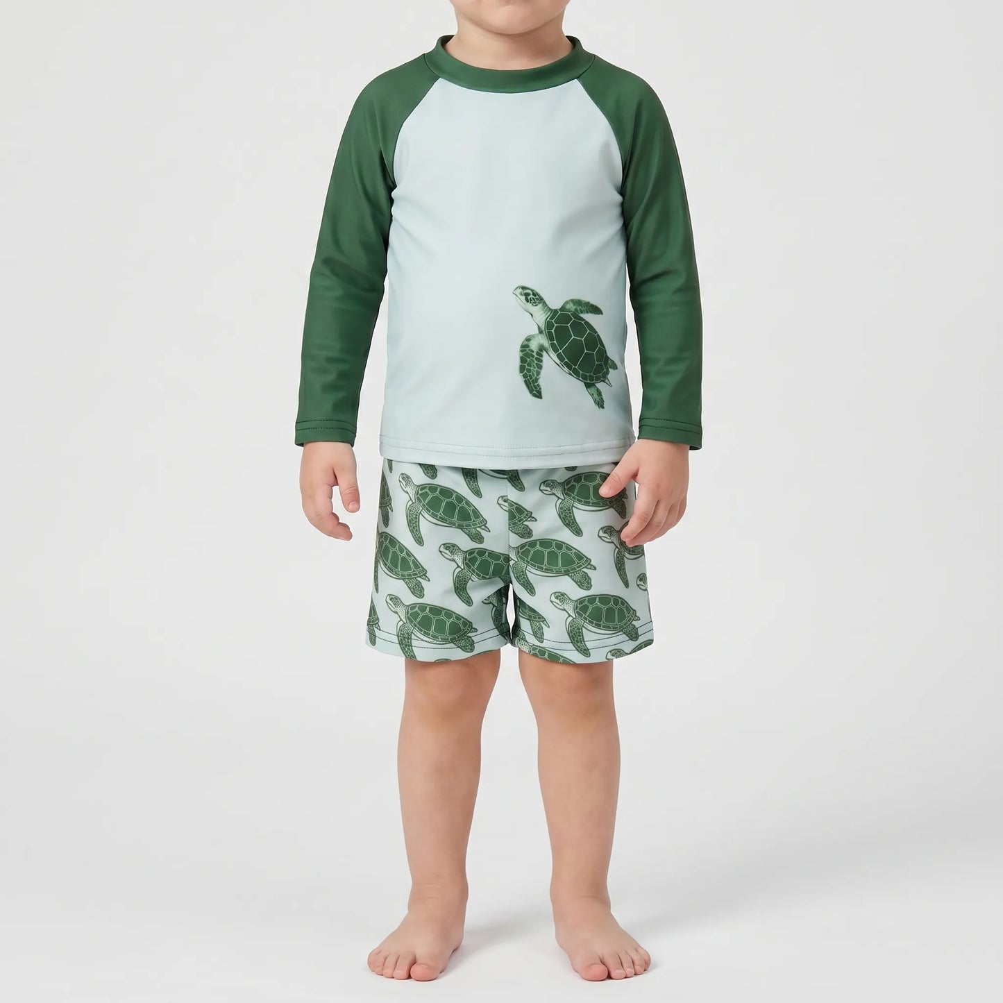 Long Sleeve Swimwear Set - Shellox
