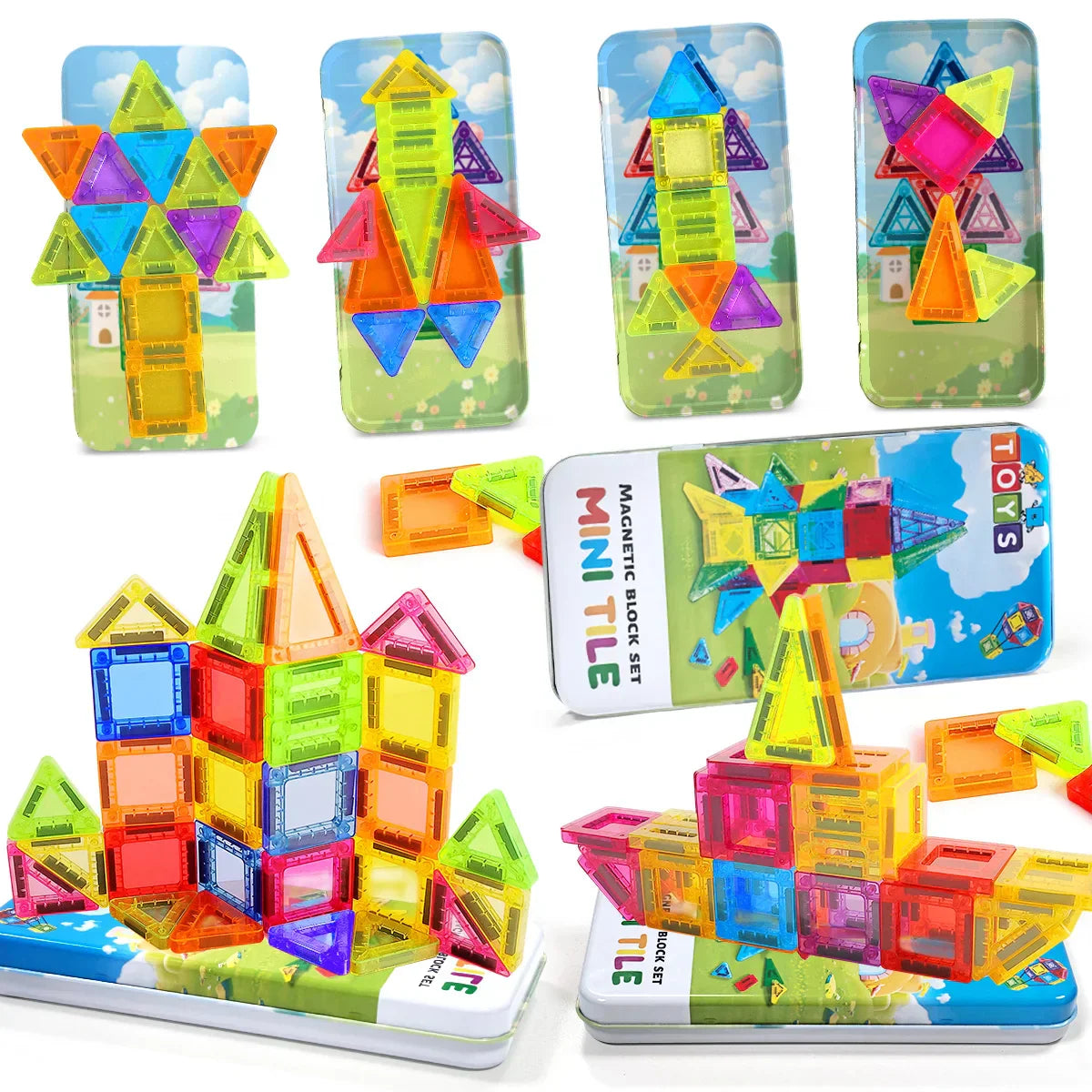 Magnetic Geometry Block Set - MagniCraft