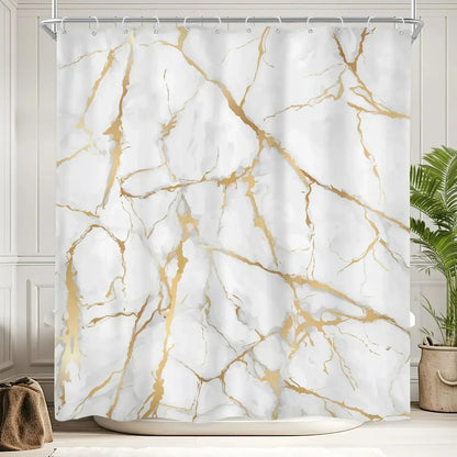Marmor Muster Badezimmervorhang - MarbleLuxor