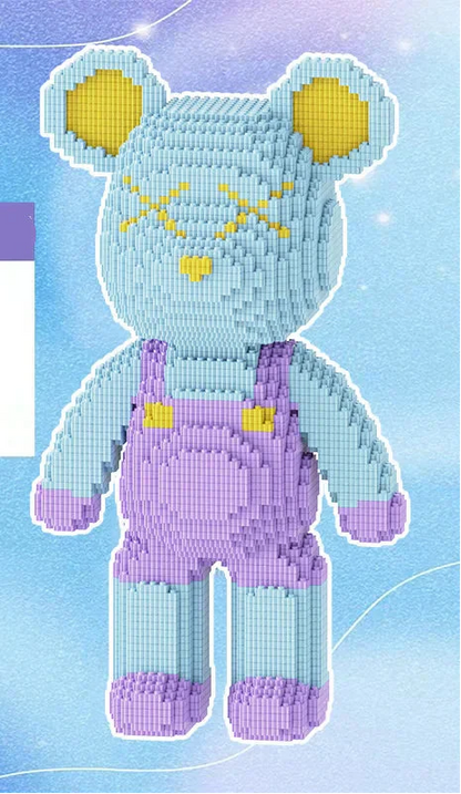 Micro Block Bear Model - BuildBuddy