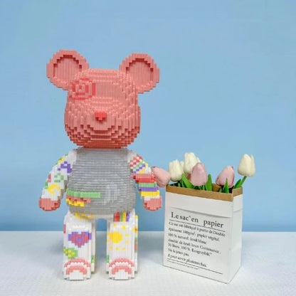 Micro Block Bear Model - BuildBuddy