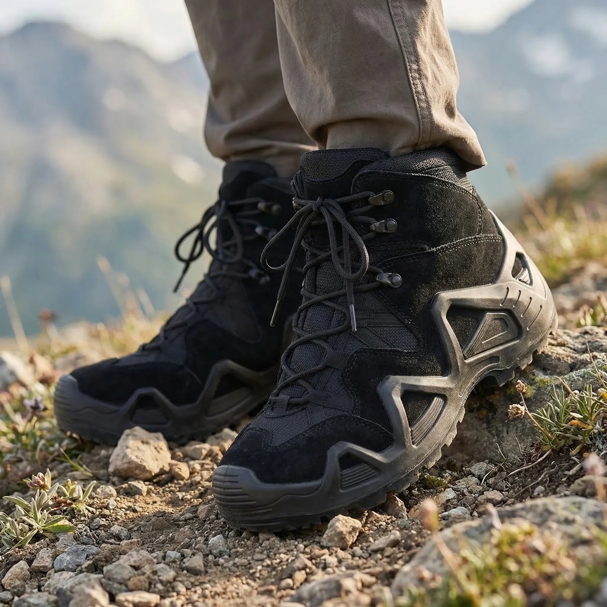 Mid-Top Tactical Lace-Up Boot -  Dusktrail