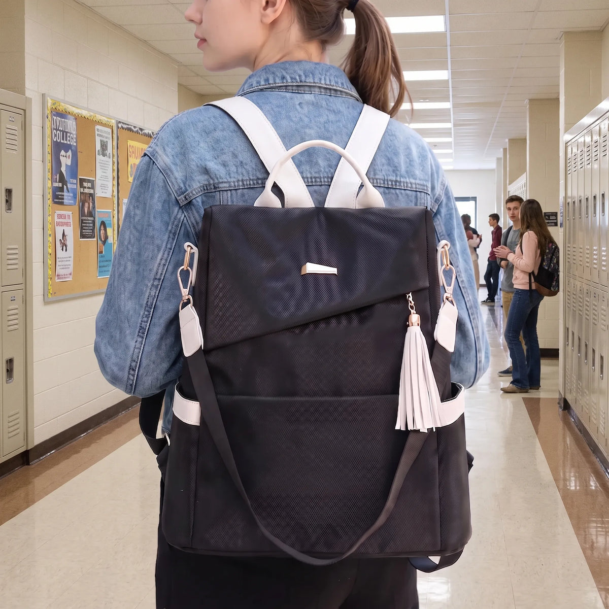 Minimalist Convertible Women's Day Rucksack - VersaTote