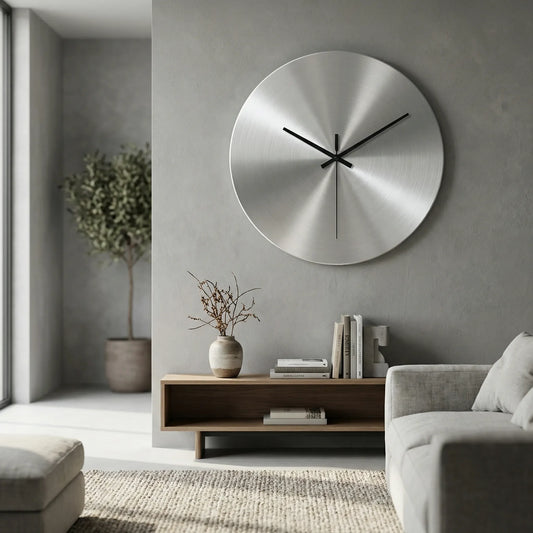Minimalist Large Wall Clock - Chronara