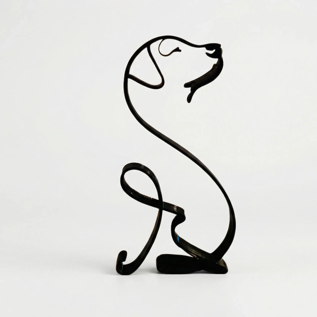 Minimalistisch Diersilhouet Voor Binnen - Pawrista