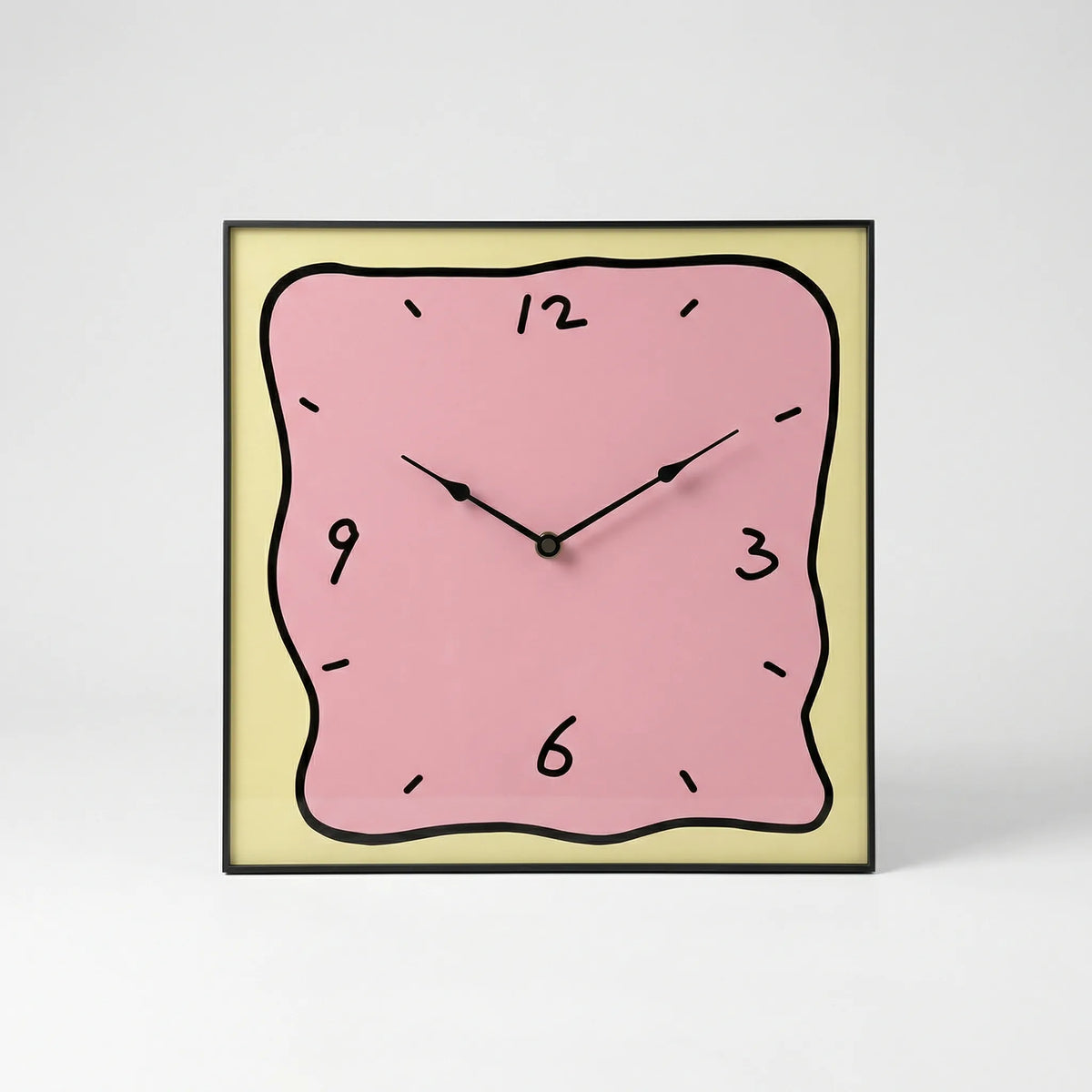 Modern Square Wall Clock - TimeLuma