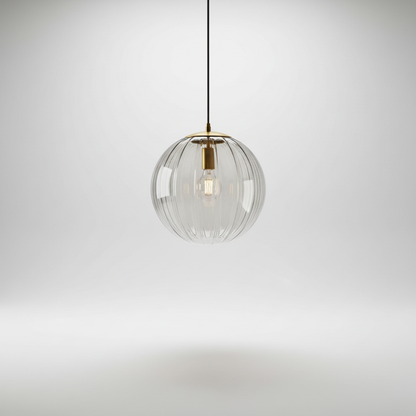 Moderne Glas Kugel Hängelampe -  LumaSphere