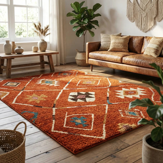 Moroccan Inspired Area Rug - Marokelux