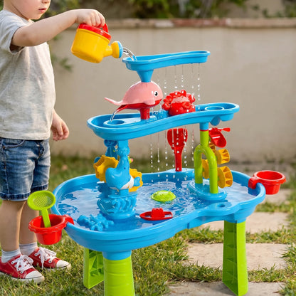 Multi-Level Sensory Play Table - Flowtix
