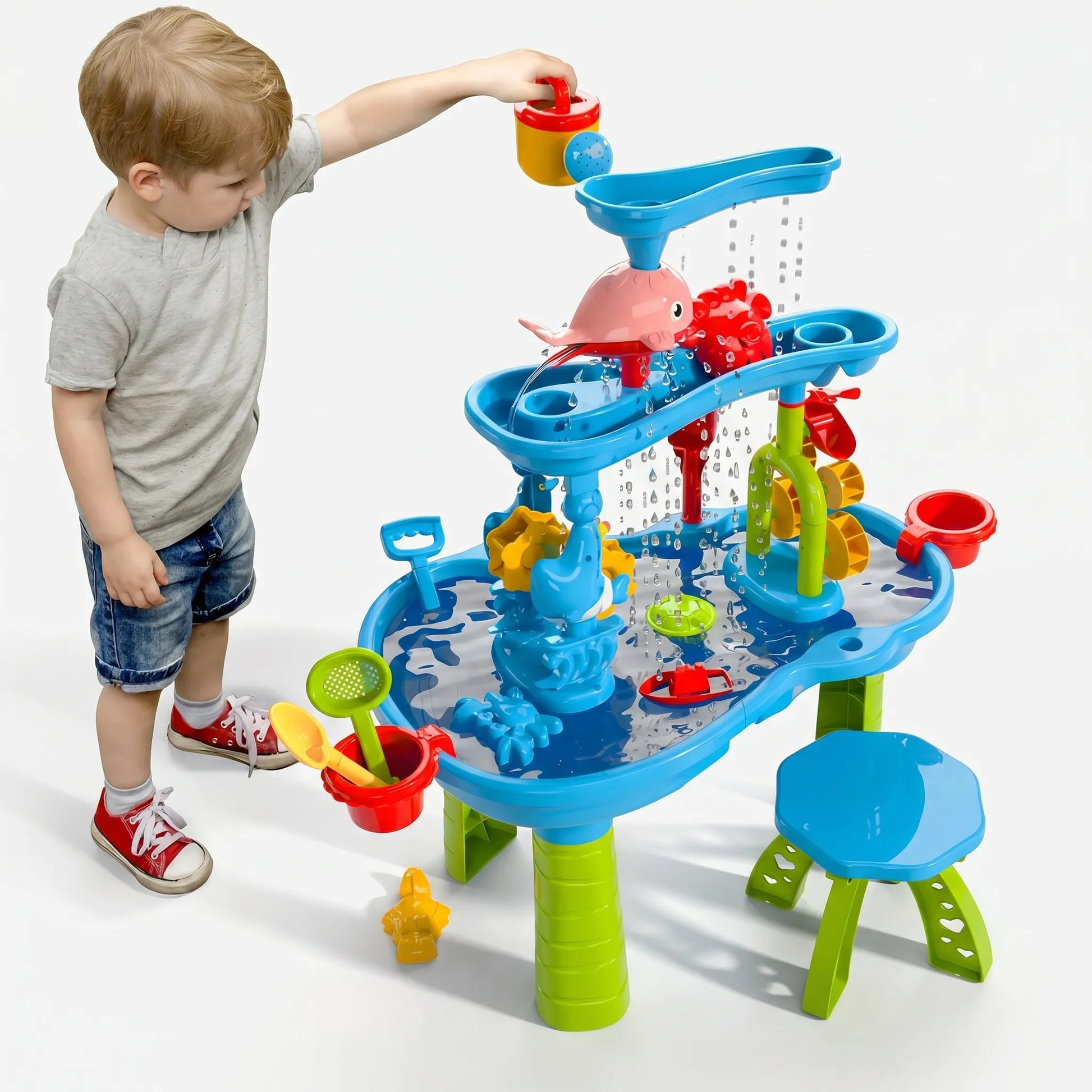 Multi-Level Sensory Play Table - Flowtix