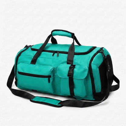 Multi-Pocket Sports Duffle -  Pauline