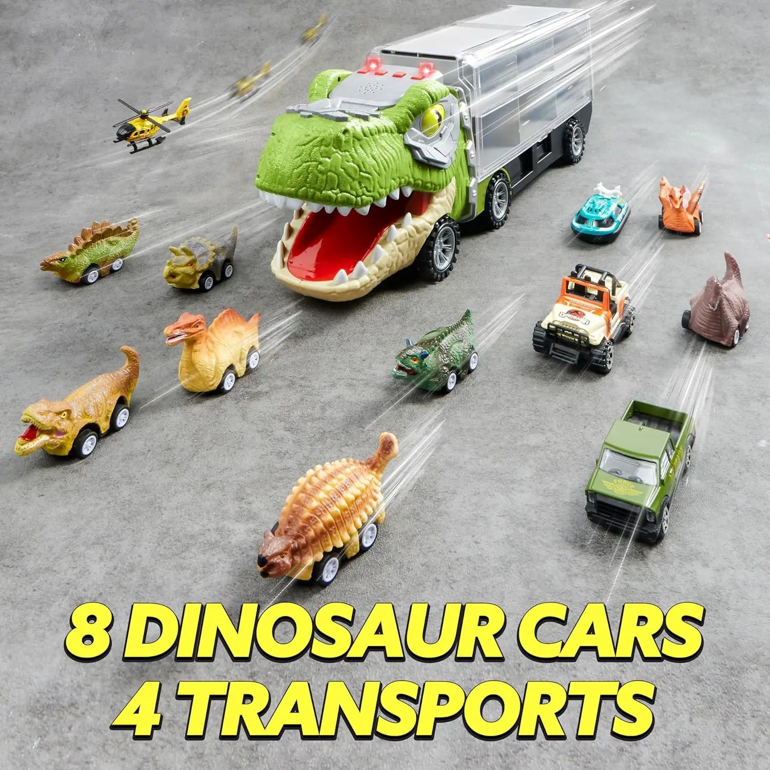 Multi Compartment Transport Truck - DinoHauler