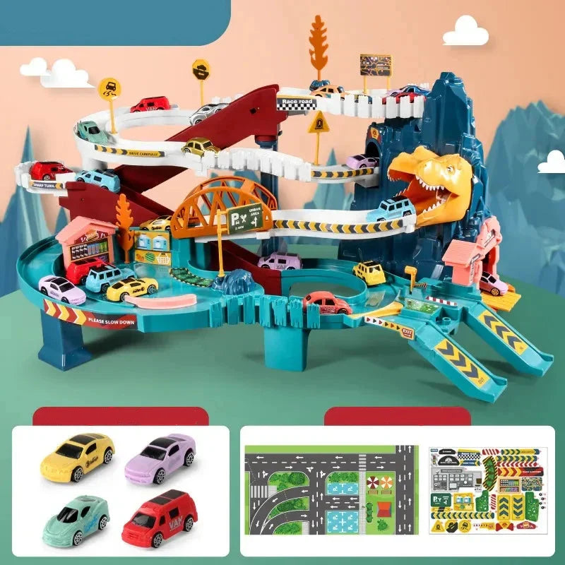 Multi Level Spiral Race Track - Trackterra