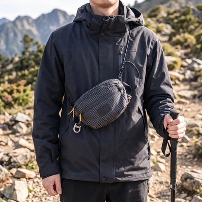 Multifunctional Cross Chest Bag - GridPouch