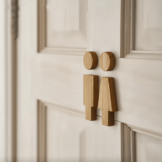 Natürliches Badezimmer Dekor - OakMarker