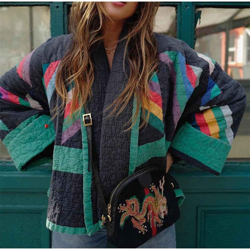 Vintage women's jacket with a modern flair - Daria