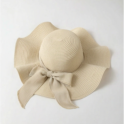 Oversized Wide Brim Sun Hat - Sombrea