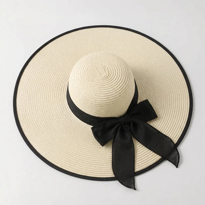 Oversized Wide Brim Sun Hat - Sombrea
