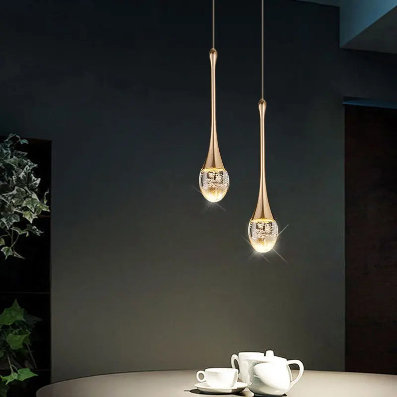 Pendelleuchte Tropfenförmig Glas - SoftLumen