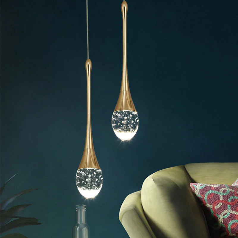 Pendelleuchte Tropfenförmig Glas - SoftLumen