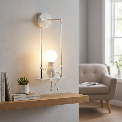 Playful Swinging Wall Lamp -  Swinglite