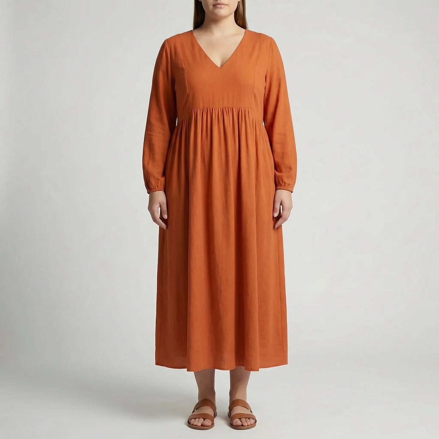 Plus-Size Casual Everyday Dress - Marlene