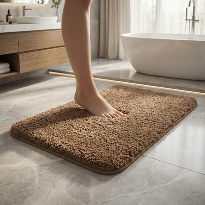 Plush Rectangular Bath Mat - PlushStep