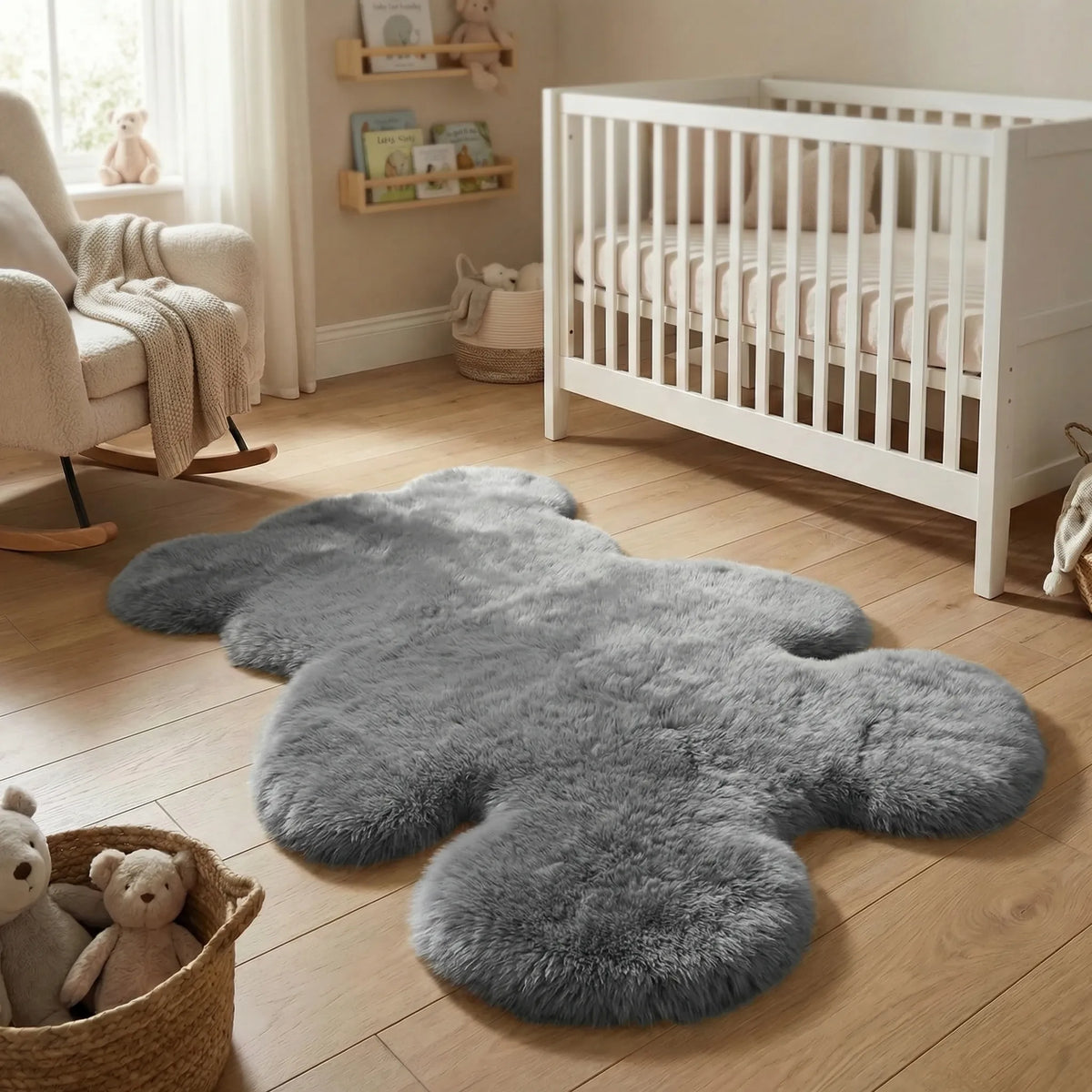 Plush Shaped Play Rug - Bearloo