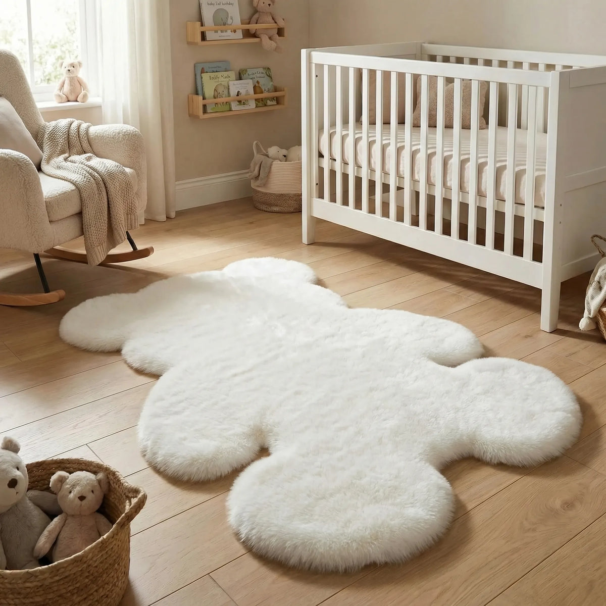 Plush Shaped Play Rug - Bearloo