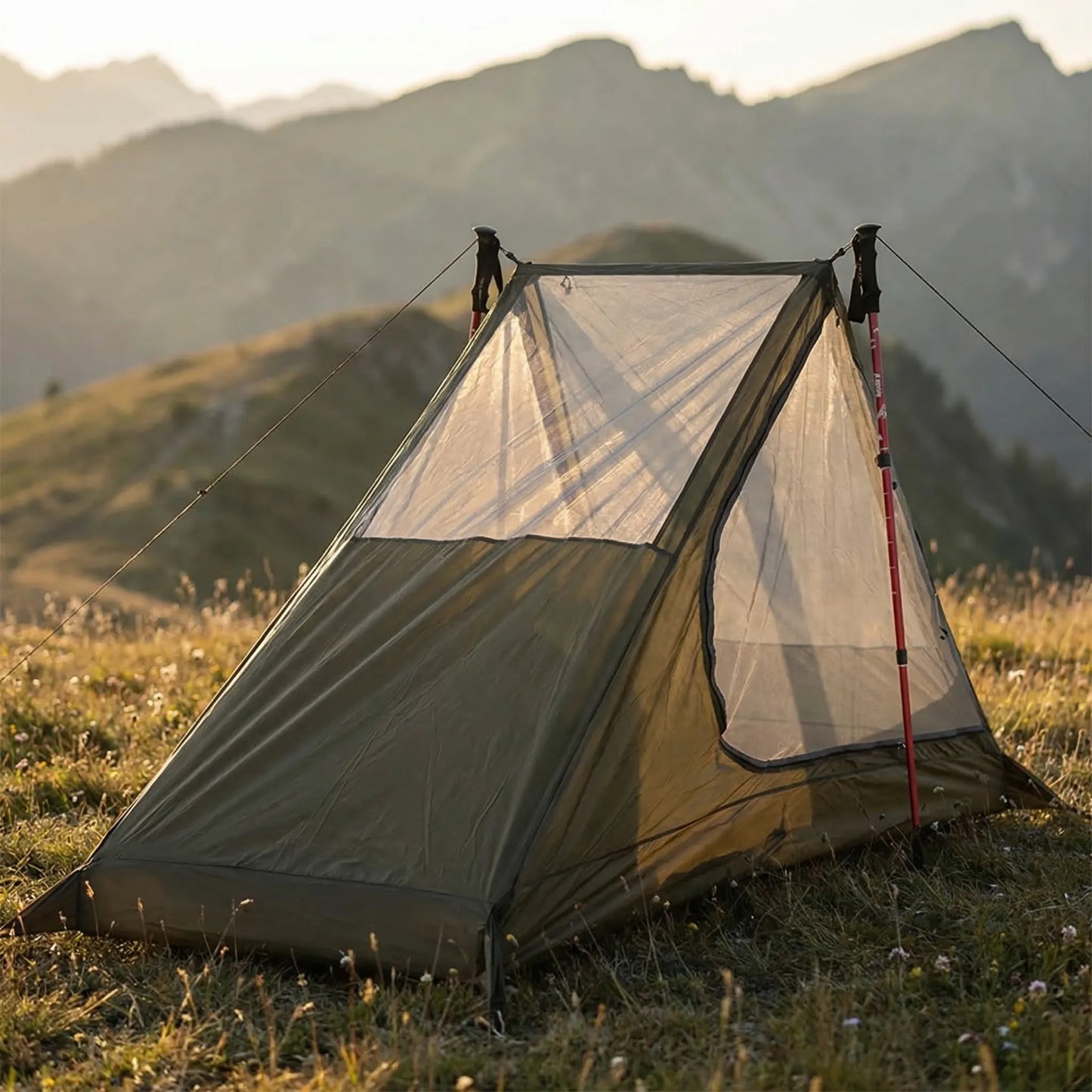 Pole-Free Single-Person Mesh Inner Tent -  Meshaven