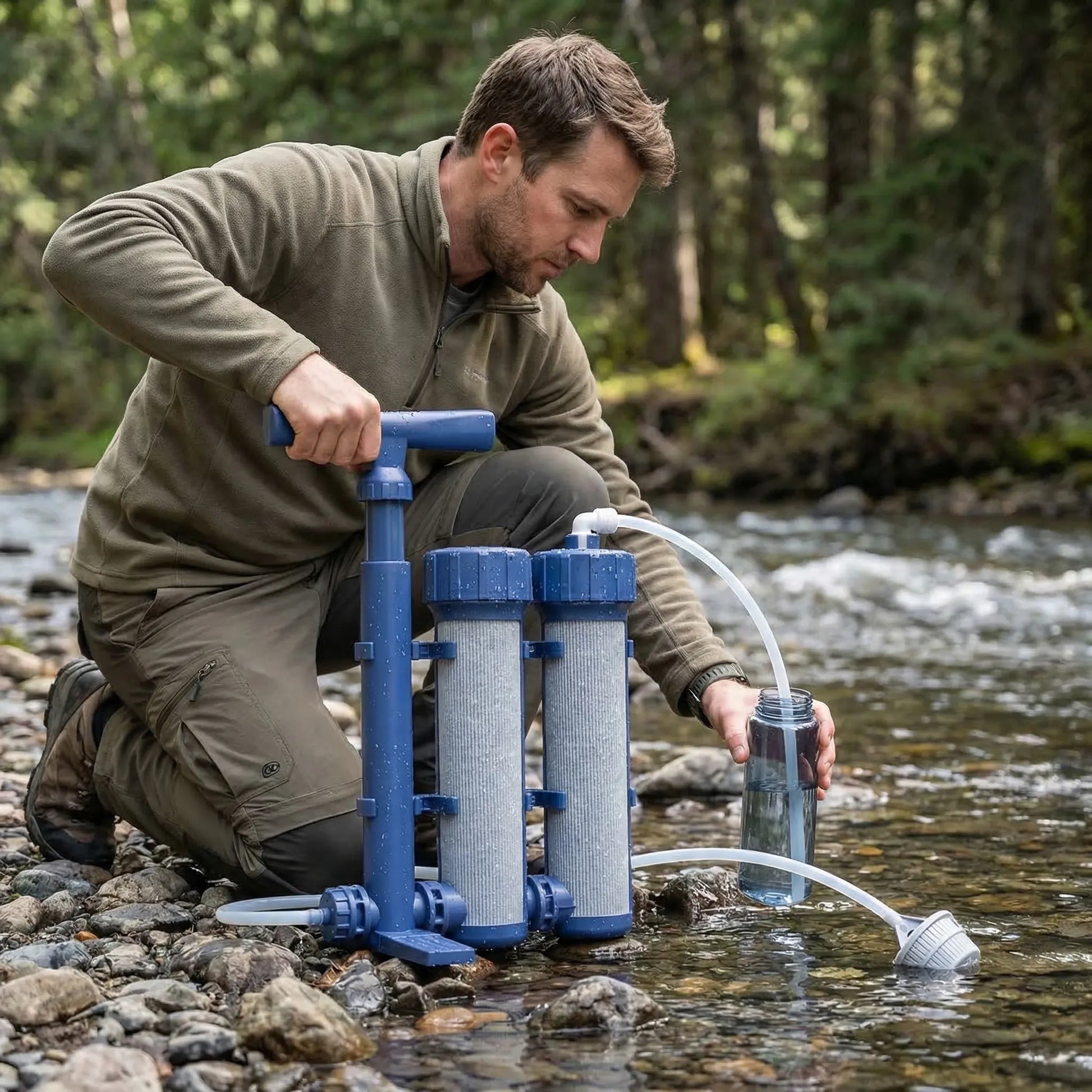 Portable 3-Stage Handheld Water Purifier -  Puraqua