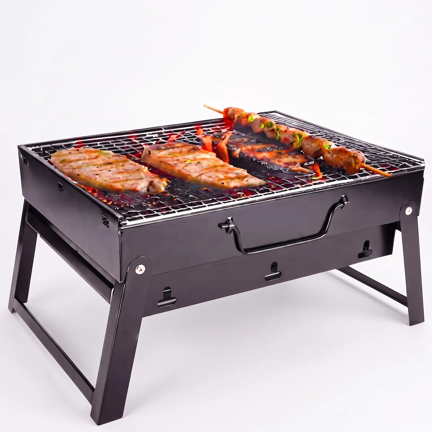Portable Folding Charcoal Grill - Cinderkin