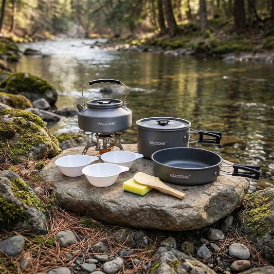 Portable Outdoor Camping Cookware Set -  Campuro