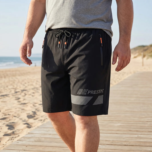 Quick-Dry Stretch Athletic Shorts - Doug
