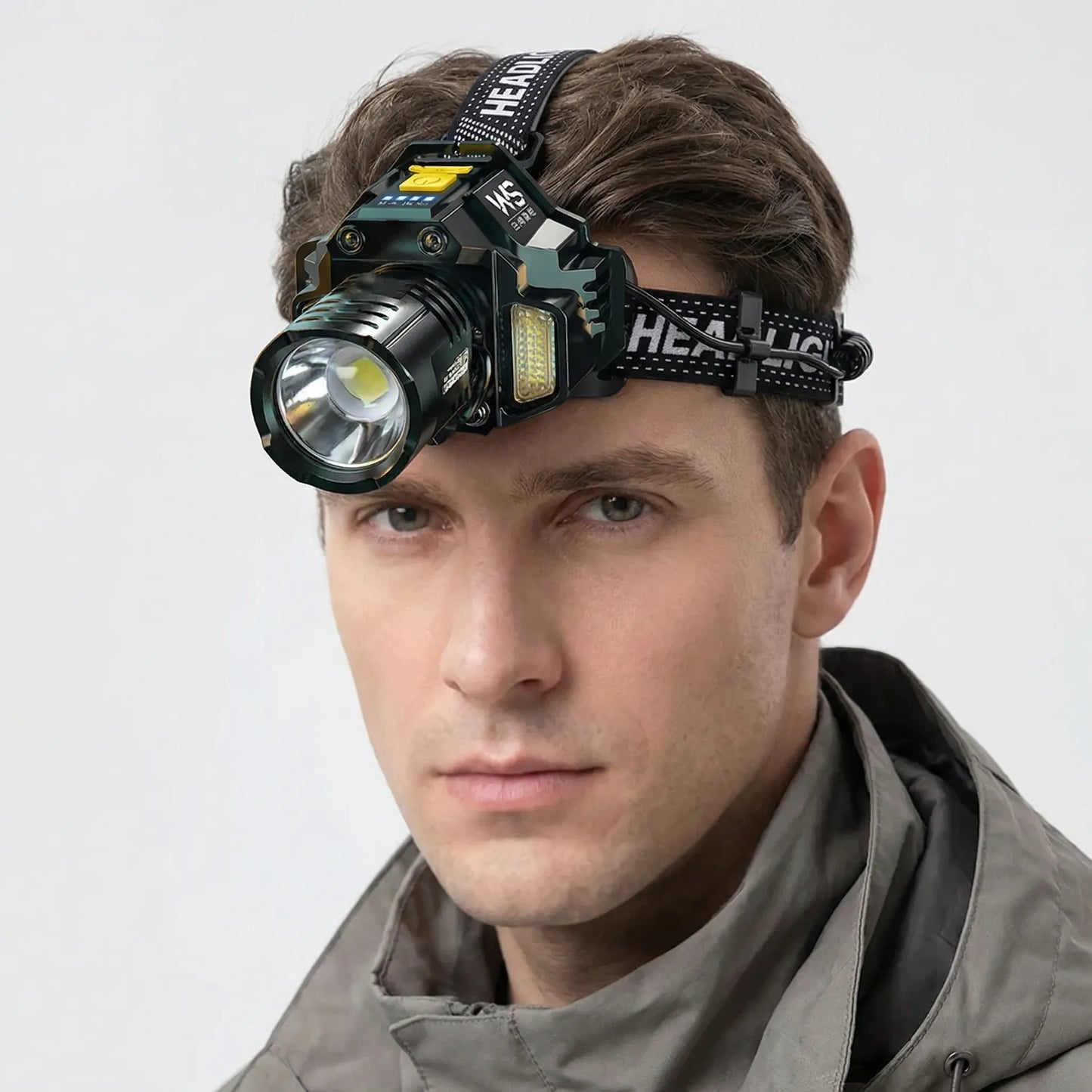 Rechargeable COB LED Head Torch -  Lumabeam