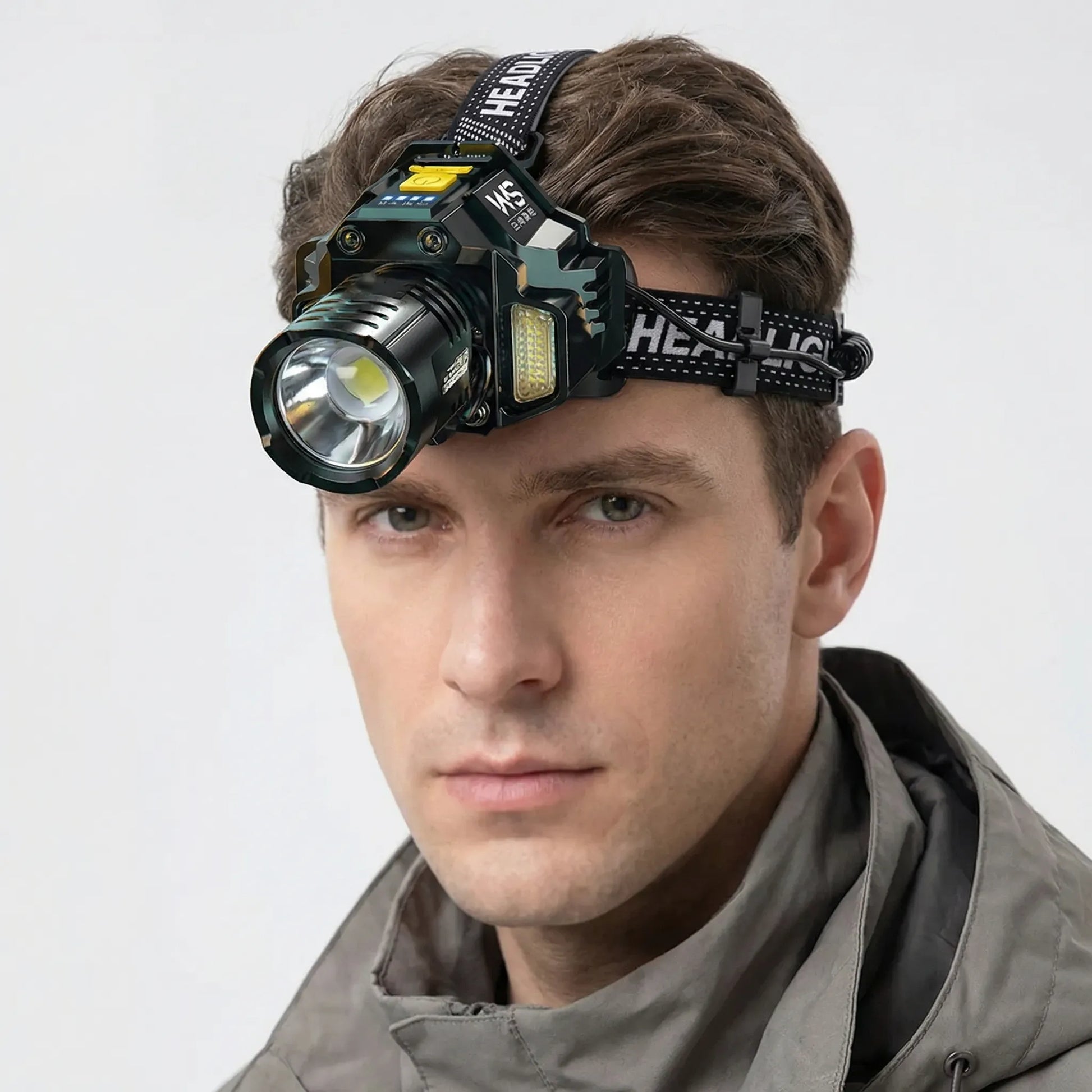 Rechargeable COB LED Head Torch -  Lumabeam
