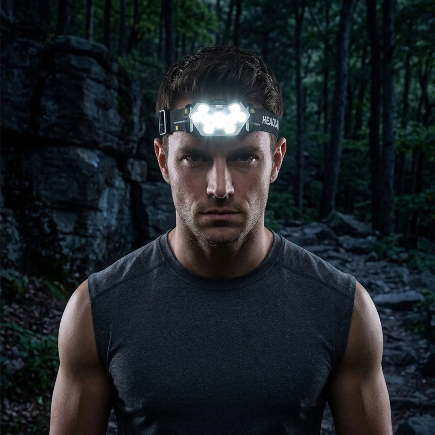 Rechargeable Headlamp With Motion Sensor - Optiva