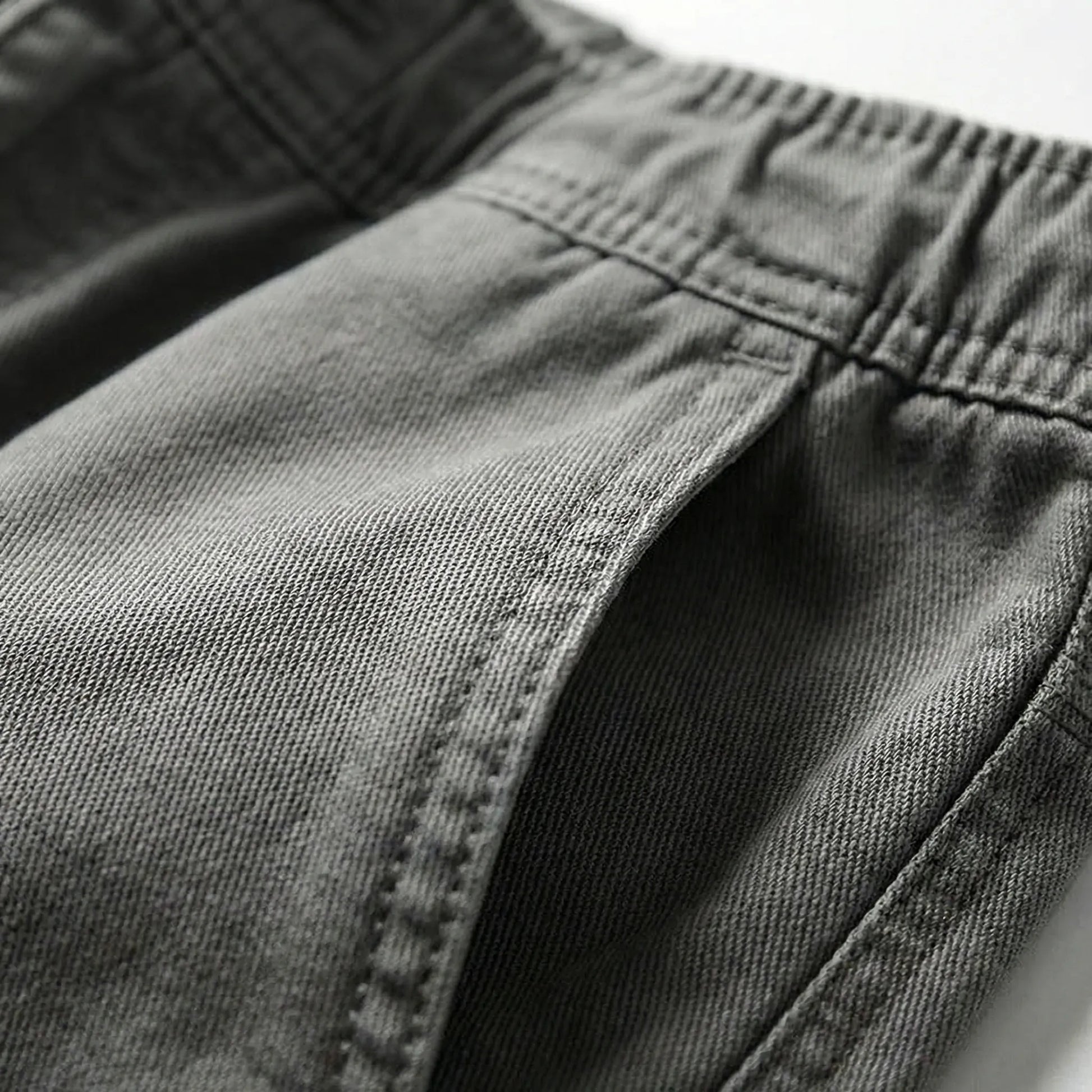 Rechte Cargobroek Met Elastische Taille - Freddie