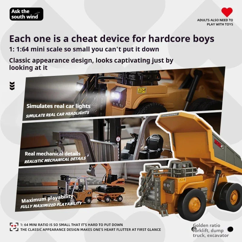 Remote Control Excavator Set - Excavex