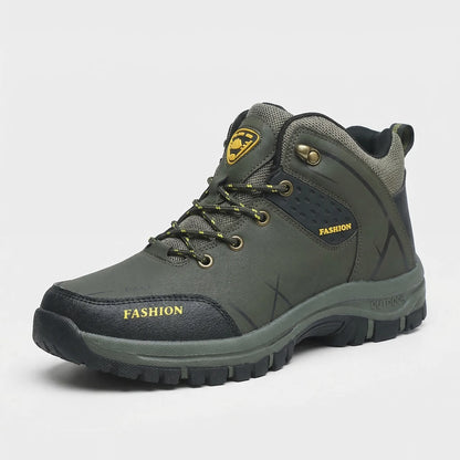 Retro-Style Ankle Hiking Boot -  Terraxen