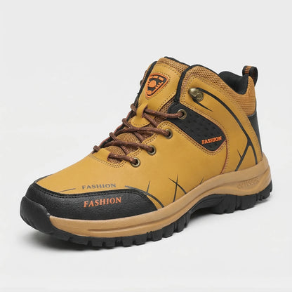 Retro-Style Ankle Hiking Boot -  Terraxen